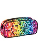 Podręczniki dla gimnazjum - Piórnik saszetka 1 zamek Pixi rainbow HAPPY COLOR - miniaturka - grafika 1
