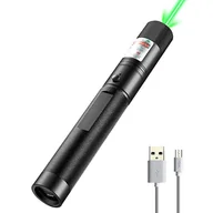 Latarki - USB Green Light Pointer Prezentacja Projektor Pióro Latarka ręczna Łatwy w użyciu - miniaturka - grafika 1