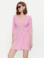 Sukienki - Rinascimento Sukienka koktajlowa CFC0019381002 Różowy Regular Fit - miniaturka - grafika 1