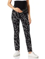 Spodnie damskie - Supermom Spodnie damskie OTB Lines, wielokolorowy (Black P090), XXS - miniaturka - grafika 1