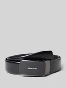 Paski - Pasek skórzany z detalem z logo - miniaturka - grafika 1