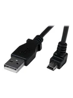 Kable USB - StarTech Kabel USB USB A na mini USB B kątowa 2M BUSBAMB2MD - miniaturka - grafika 1