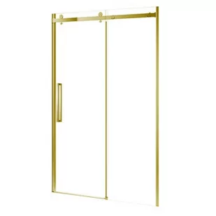 Drzwi przesuwne Kabi Alexa 100 cm ALEXA NP GOLD DRZWI 100 L/P - Ścianki i drzwi prysznicowe - miniaturka - grafika 1