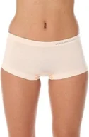 Bielizna sportowa damska - Brubeck Bokserki damskie COMFORT WOOL cieliste r. M BX10440 - miniaturka - grafika 1