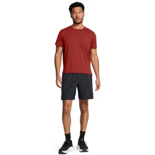 Męskie spodenki do biegania Under Armour Launch Pro 7'' Printed Short - czarne - UNDER ARMOUR - Spodnie sportowe męskie - miniaturka - grafika 1