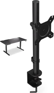Biurko Endorfy Biurko Endorfy Atlas L Czarne 150 cmx78 cm + Uchwyt na monitor Atlas Single - Biurka gamingowe - miniaturka - grafika 1