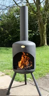Paleniska ogrodowe - BONFEU KOMINEK OGRODOWY BONSELO CZARNY - miniaturka - grafika 1