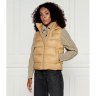 Kamizelki damskie - Tommy Hilfiger Puchowy bezrękawnik | Regular Fit - miniaturka - grafika 1