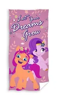 Okrycia kąpielowe dla dzieci - Ręcznik kąpielowy My Little Pony Pipp i Sunny, 70 x 140 cm - miniaturka - grafika 1