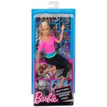 Mattel Barbie Made To Move Dhl82 Blondynka DHL81 - Akcesoria dla lalek - miniaturka - grafika 1