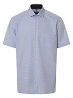 Koszule męskie - Andrew James Koszula męska - non-iron Mężczyźni Regular Fit Bawełna niebieski w kratkę, 39 - miniaturka - grafika 1