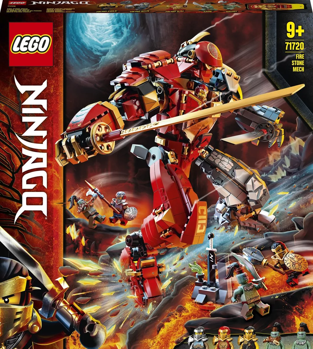 LEGO Ninjago Mech z ognia i kamienia 71720
