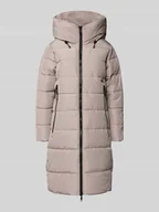 Płaszcze damskie - Płaszcz pikowany o kroju regular fit ze stójką z podszewką model ‘Jilia’ - miniaturka - grafika 1