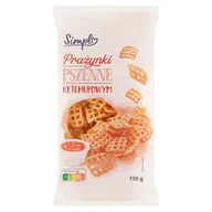 Chipsy - Simpl Prażynki pszenne o smaku ketchupowym 110 g - miniaturka - grafika 1