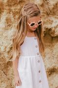 Okulary dla dzieci - Elle Porte okulary przeciwsłoneczne dziecięce Bellis kolor pomarańczowy - miniaturka - grafika 1