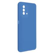 Etui i futerały do telefonów - Etui do Oppo A74 Silikonowe Półsztywne Soft Touch niebieskie - miniaturka - grafika 1