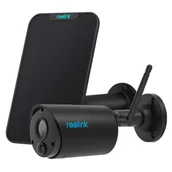 Systemy inteligentnych domów - Kamera bezprzewodowa Reolink Argus ECO-V2 + Panel solarny (czarna) - miniaturka - grafika 1