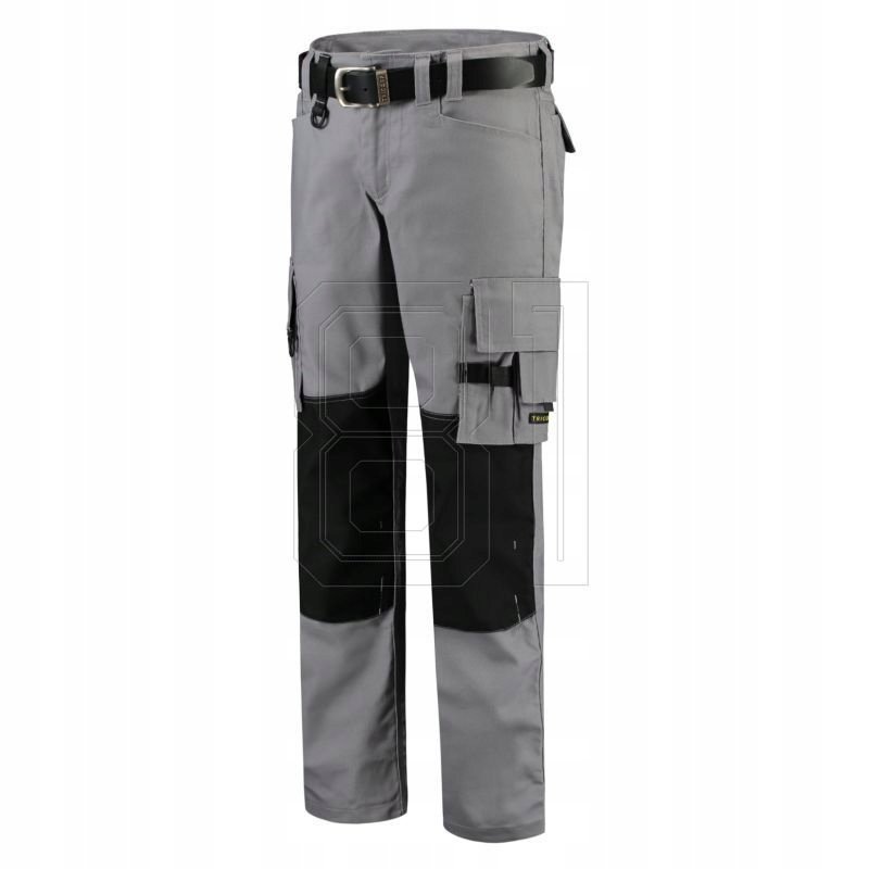 TRICORP - ADLER - Spodnie robocze unisex, Cordura, 300 g/m, 65 % poliester, 35 % bawełna szary 60