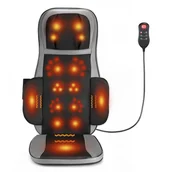 Masażery - MATA FOTEL MATERAC MASUJĄCY MASAŻER KARKU PRĄDY LUMBAGO DYSKOPATIA - miniaturka - grafika 1