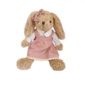 Maskotki i pluszaki - Beppe Pluszak Królik Rosalie w sukience 30 cm - miniaturka - grafika 1