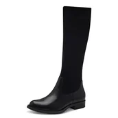 Kozaki damskie - Tamaris Damskie Comfort Long Boot Flat 8-85502-43 modne kozaki, czarny, 42 EU Weit - miniaturka - grafika 1