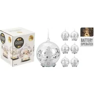 Bombki - Szklana bombka 9 cm ABR401610 - miniaturka - grafika 1