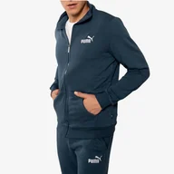 Bluzy sportowe męskie - Bluza Męska Puma Rozpinana na stójce Bawełniana Denim 679632-16 - miniaturka - grafika 1
