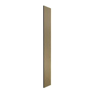 Panele ścienne 3D Lamel na czarnym filcu 265x30 cm Artizan 7 lameli - Panele ścienne i boazeria - miniaturka - grafika 1