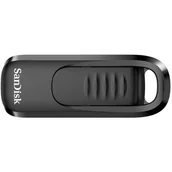 Pendrive - SanDisk Ultra Slider 256GB USB 3.2 Typ C Czarny SDCZ480-256G-G46 - miniaturka - grafika 1