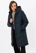 Kurtki damskie - Zimowy płaszcz J-LOA - miniaturka - grafika 1