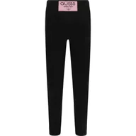 Spodnie sportowe damskie - Guess Legginsy | Slim Fit - miniaturka - grafika 1