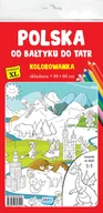 Kolorowanki, wyklejanki - Polska. Od Bałtyku do Tatr. Kolorowanka XL - miniaturka - grafika 1