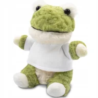 Maskotki i pluszaki - MASKOTKA PLUSZOWA pluszak ŻABKA żaba PRZYTULANKA 18 cm - miniaturka - grafika 1