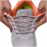 Akcesoria obuwnicze - Sznurowadła Bez Wiązania Elastyczne Szare - miniaturka - grafika 1