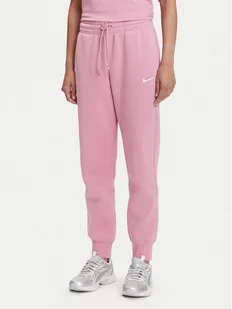 Nike Spodnie dresowe Sportswear Phoenix Fleece FZ7626 Różowy Regular Fit - Spodnie sportowe damskie - miniaturka - grafika 1
