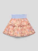 Sukienki i spódniczki dla dziewczynek - Spódnica z marszczonymi detalami - miniaturka - grafika 1