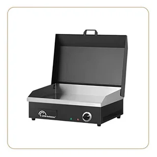 Grill elektryczny LITTLE BALANCE 8668 Snack Plus Black Edition - Grille elektryczne - miniaturka - grafika 1