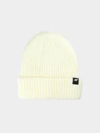 Czapki damskie - CZAPKA JUNIOR ZIMOWA F645 ZŁAMANA BIEL - miniaturka - grafika 1