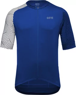 Koszulki rowerowe - GORE WEAR C5 Koszulka rowerowa z zamkiem błyskawicznym Mężczyźni, niebieski M 2022 Koszulki kolarskie - grafika 1