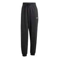 Spodnie rowerowe - adidas Kobiety ESSENTIALS SMALL LOGO FRENCH TERRY CUFFED PANTS, black/white, XXS - miniaturka - grafika 1
