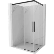 Kabiny prysznicowe - Mexen Rox Duo kabina prysznicowa rozsuwana 110 x 75 cm, transparent, czarna - 8C2D-110-075-70-00 - miniaturka - grafika 1