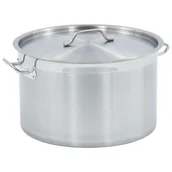 Garnki - vidaXL Garnek, 44 L, 45 x 28 cm, stal nierdzewna - miniaturka - grafika 1