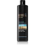 Szampony do włosów - Avon Advance Techniques Absolute Nourishment odżywczy szampon z marokańskim olejkiem arganowym do wszystkich rodzajów włosów 400 ml - miniaturka - grafika 1