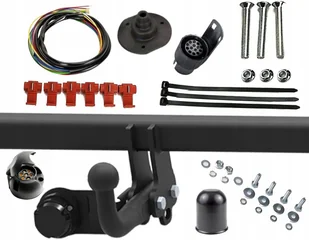 ZESTAW HAK HOLOWNICZY DO PEUGEOT 307 ROK 2002 HATCHBACK (TAKŻE SW) WIĄZKA - Haki holownicze - miniaturka - grafika 1