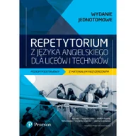 Podręczniki dla liceum - Repetytorium z języka angielskiego dla liceum i technikum. Poziom podstawowy z materiałem rozszerzonym + Ebook - miniaturka - grafika 1