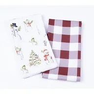 Ściereczki, gąbki, czyściki - Matějovský Ścierka kuchenna Snowman, 50 x 70 cm, komplet 2 szt. - miniaturka - grafika 1