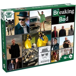 WINNING MOVES Puzzle 1000 Breaking Bad kolaż - Winning Moves - Puzzle - miniaturka - grafika 1