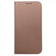 Etui i futerały do telefonów - Etui Smart Magnet book iPhone 15 / 14 / 13 6.1" różowo złoty/rose gold - miniaturka - grafika 1