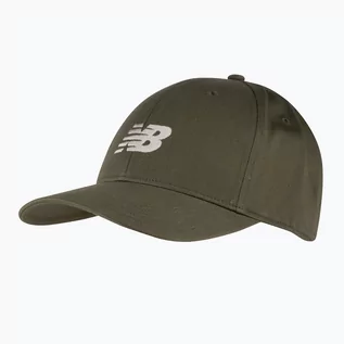 Czapki damskie - Czapka z daszkiem New Balance 6 Panel Structured Snapback dark olive | WYSYŁKA W 24H | 30 DNI NA ZWROT - grafika 1