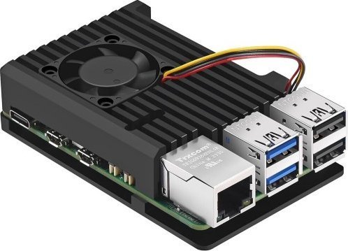 Raspberry Pi RASPBERRY PI5 CASE ALUMINUM MD-RPI5C-1